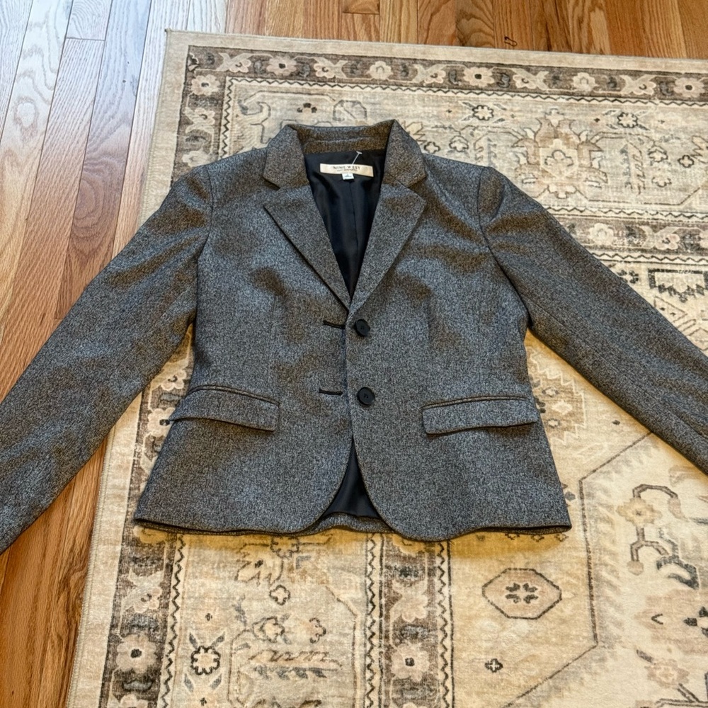 Gray Blazer Jacket